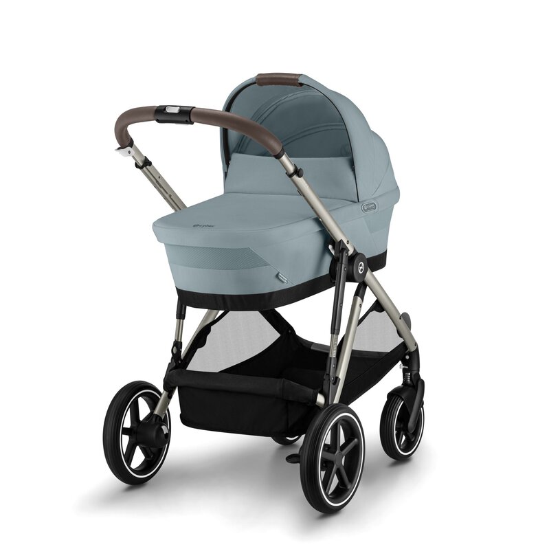 עגלת תינוק לתאומים / אחים Gazelle S2 כחול Stormy Blue