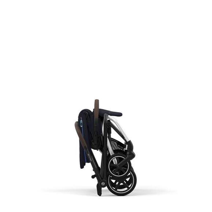 עגלת טיולון Eezy S Twist +2 כחול dark blue שלדה כסופה