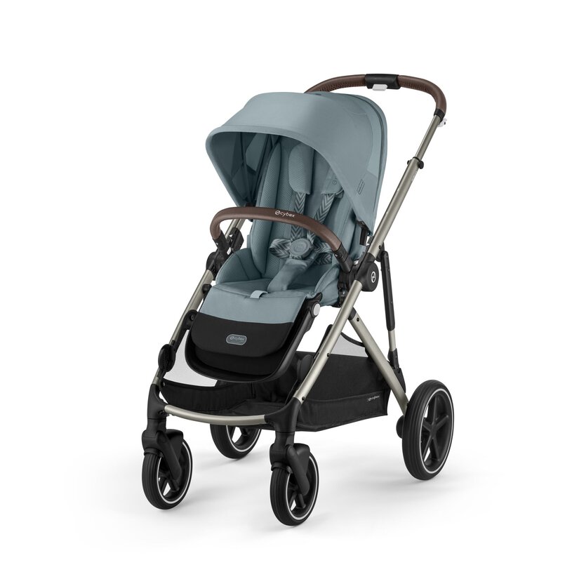 עגלת תינוק לתאומים / אחים Gazelle S2 כחול Stormy Blue