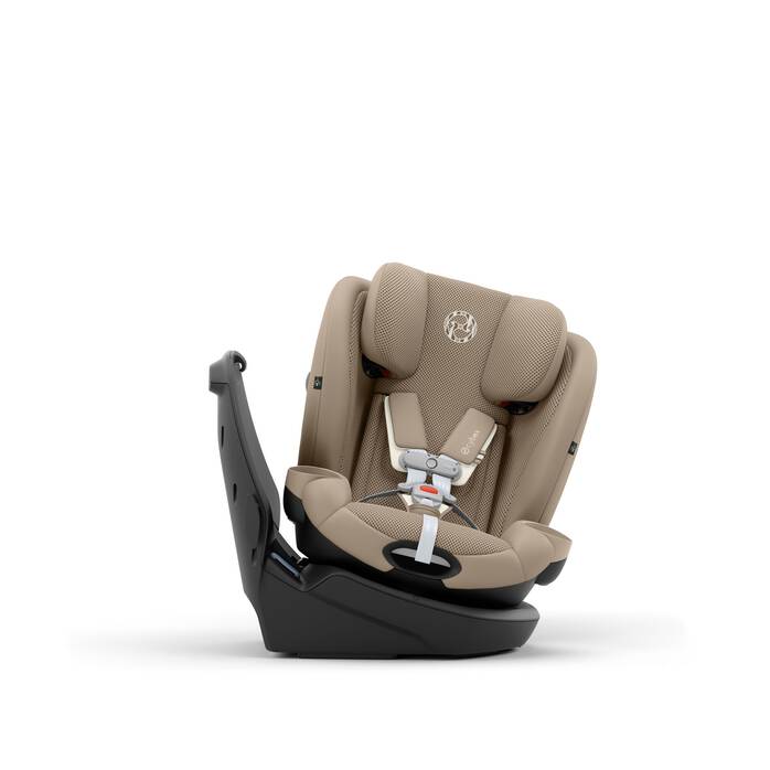 כסא בטיחות Callisto G 360 עם בסיס משולב ומערכת SensorSafe בצבע בז' Almond Beige