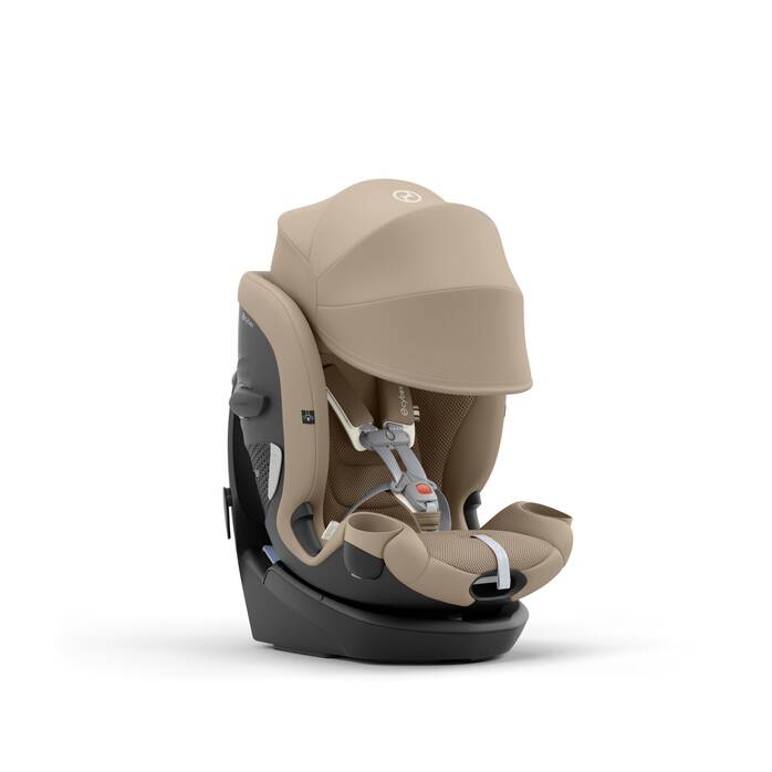 כסא בטיחות Callisto G 360 עם בסיס משולב ומערכת SensorSafe בצבע בז' Almond Beige