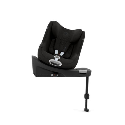 כסא בטיחות Sirona Ti עם SensorSafe כולל בסיס קבוע לרכב בצבע שחור Sepia Black PLUS