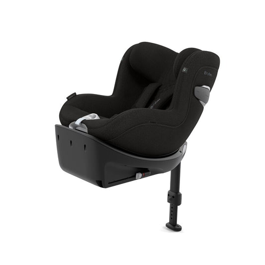כסא בטיחות Sirona Ti עם SensorSafe כולל בסיס קבוע לרכב בצבע שחור Sepia Black PLUS