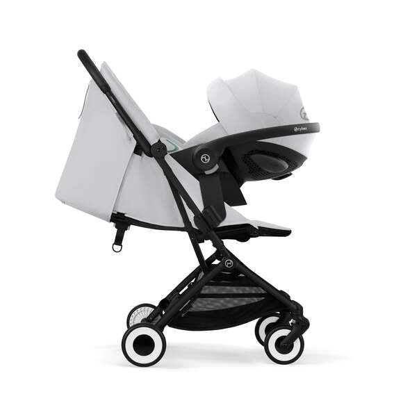 טיולון Orfeo אפור Fog Grey עם שלדה שחורה