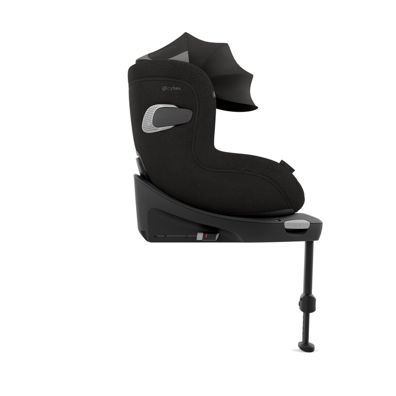 כסא בטיחות Sirona Ti עם SensorSafe כולל בסיס קבוע לרכב בצבע שחור Sepia Black PLUS