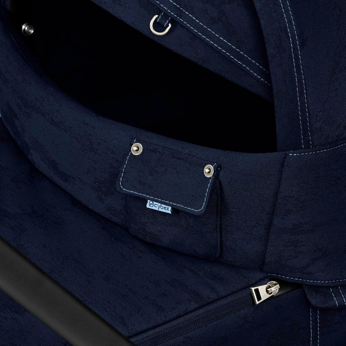 עגלת תינוק Mios 3 Capsule Luxury Rebellious Denim Blue