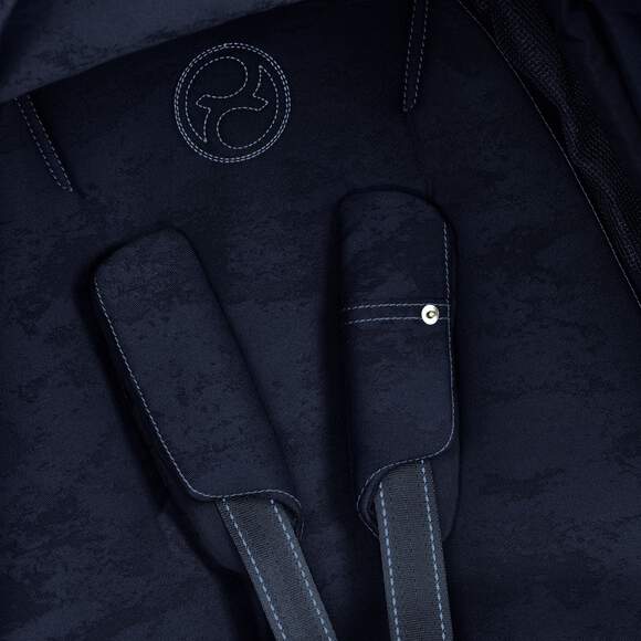 עגלת תינוק Priam 4 Capsule Luxury Rebellious Denim Blue