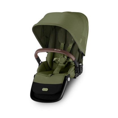 עגלת תינוק לתאומים / אחים Gazelle S2 ירוק Moss Green