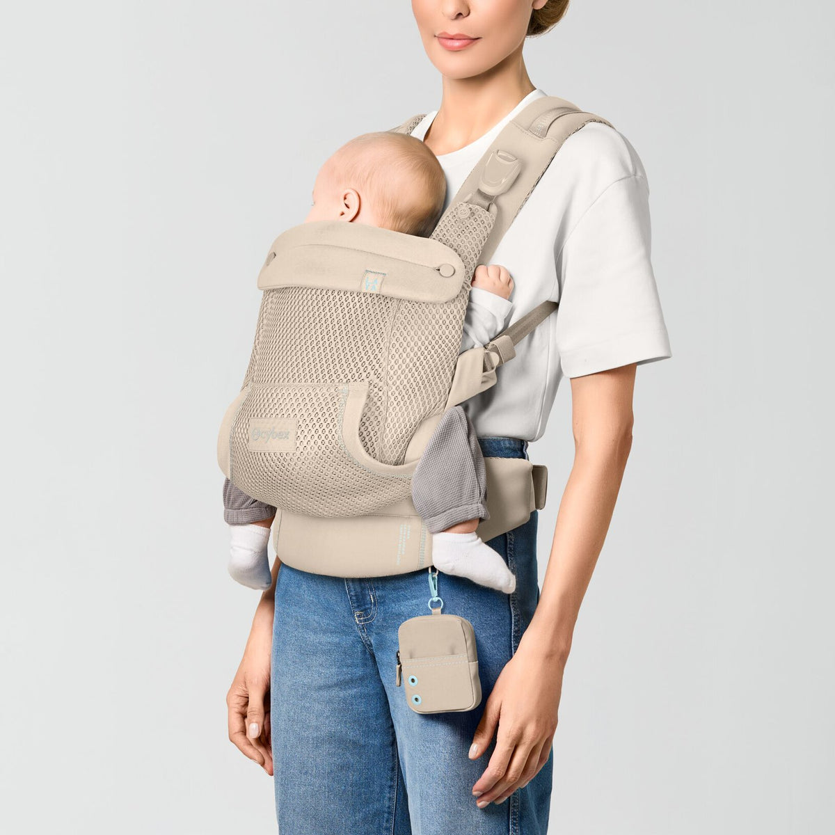 מנשא לתינוק Laya Almond Beige