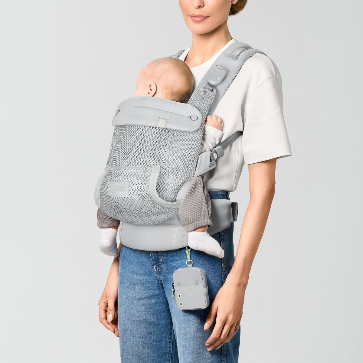 מנשא לתינוק Laya Fog Grey