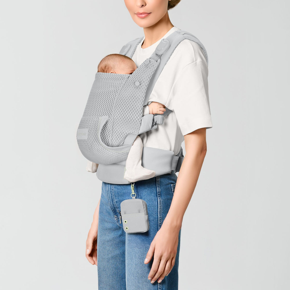 מנשא לתינוק Laya Fog Grey