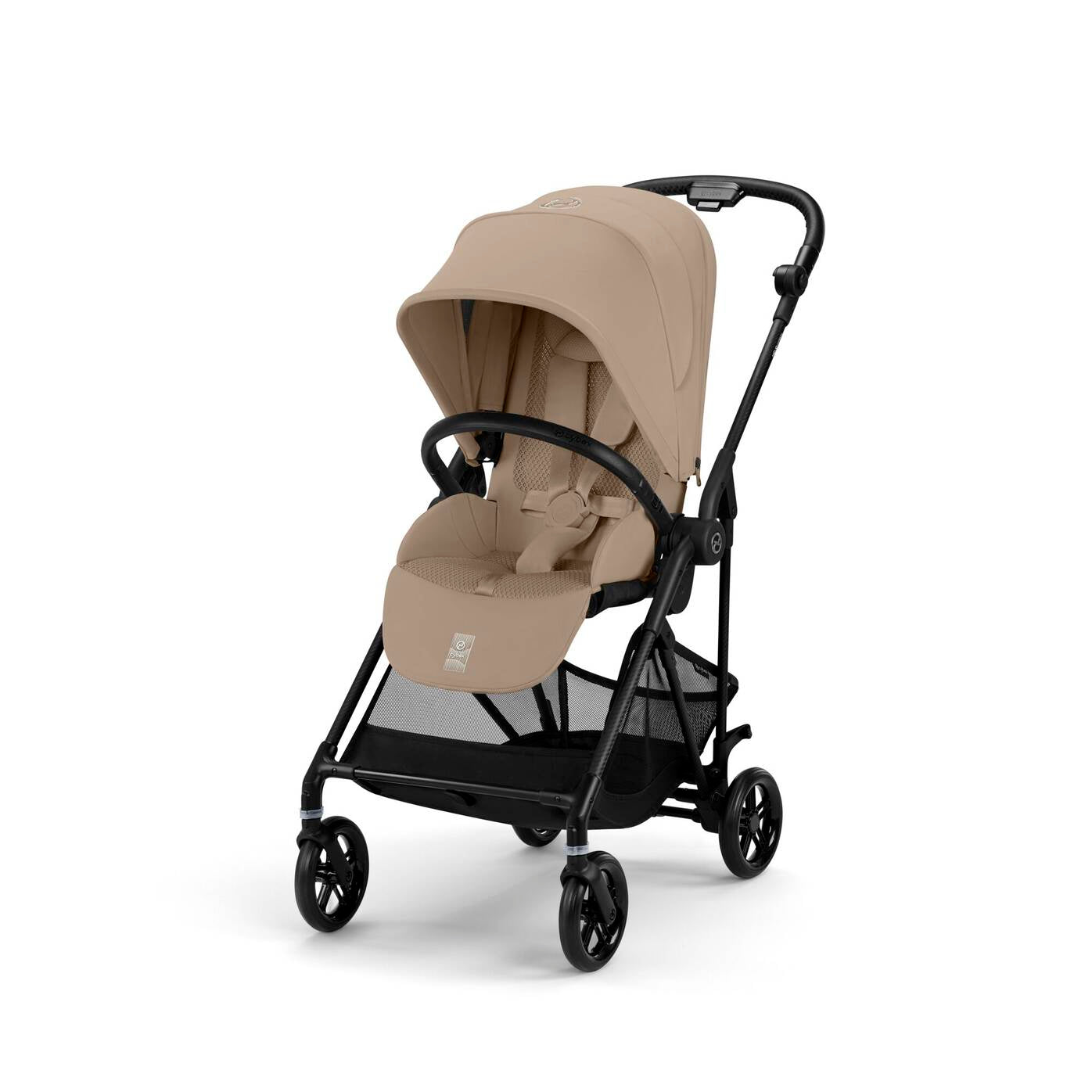 עגלת תינוק משולבת Melio 3 Carbon Almond Beige בצבע בז'