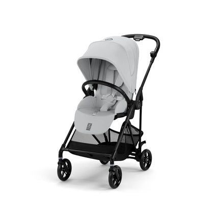 עגלת תינוק משולבת Melio 3 Carbon Fog Grey בצבע אפור
