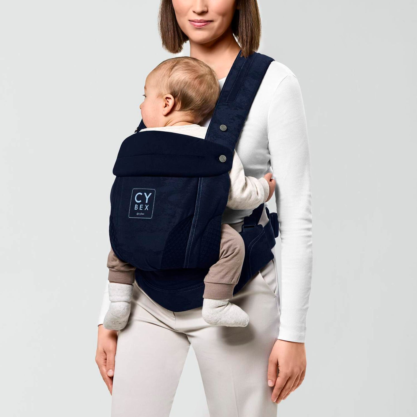 מנשא לתינוק Coya Rebellious Luxury Denim Blue