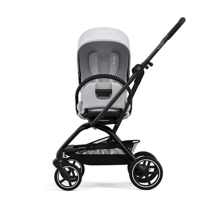 עגלת טיולון Eezy S Twist +2 אפור Fog Grey שלדה שחורה