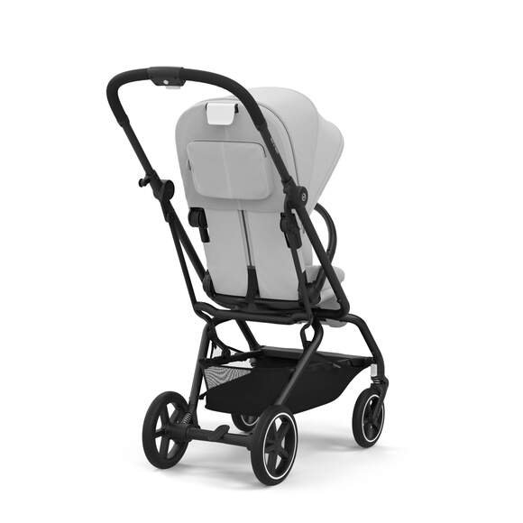 עגלת טיולון Eezy S Twist +2 אפור Fog Grey שלדה שחורה