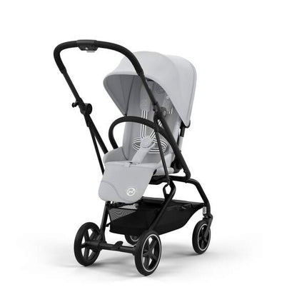 עגלת טיולון Eezy S Twist +2 אפור Fog Grey שלדה שחורה