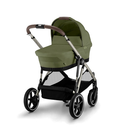 עגלת תינוק לתאומים / אחים Gazelle S2 ירוק Moss Green