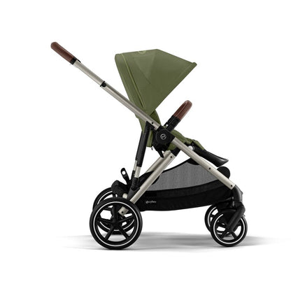 עגלת תינוק לתאומים / אחים Gazelle S2 ירוק Moss Green