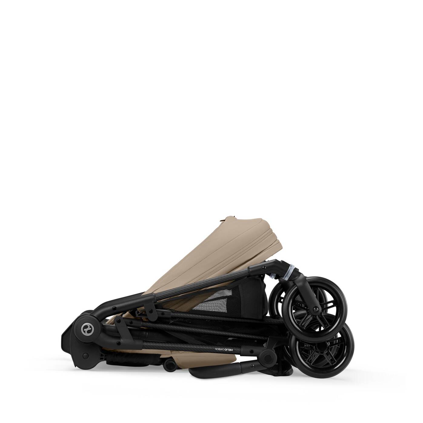 עגלת תינוק משולבת Melio 3 Carbon Almond Beige בצבע בז'