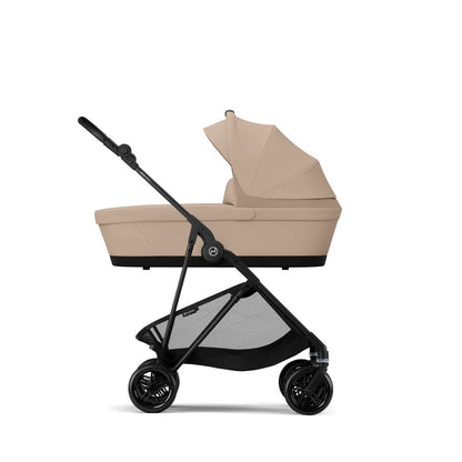 עגלת תינוק משולבת Melio 3 Carbon Almond Beige בצבע בז'