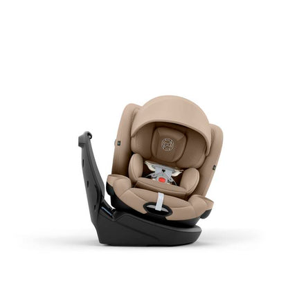 כסא בטיחות Callisto G 360 עם בסיס משולב ומערכת SensorSafe בצבע בז' Almond Beige