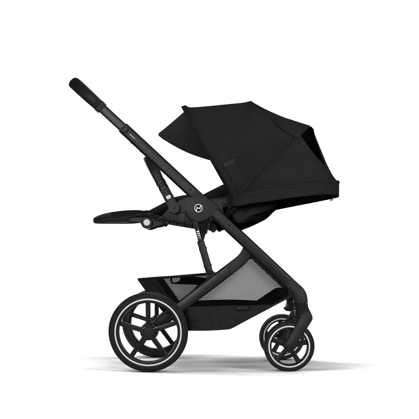 Balios TS6 עגלת תינוק בצבע Moon Black עם סלקל Cloud G