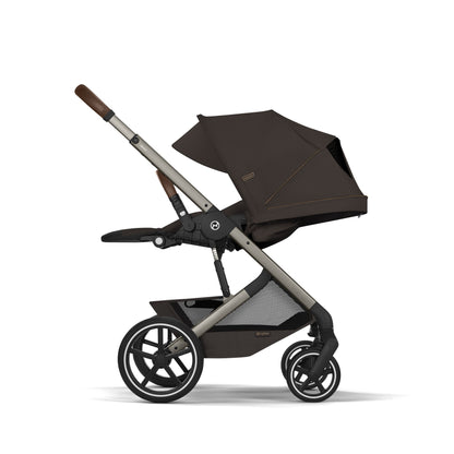 Balios TS6 עגלת תינוק בצבע Chocolate Brown עם סלקל Cloud G