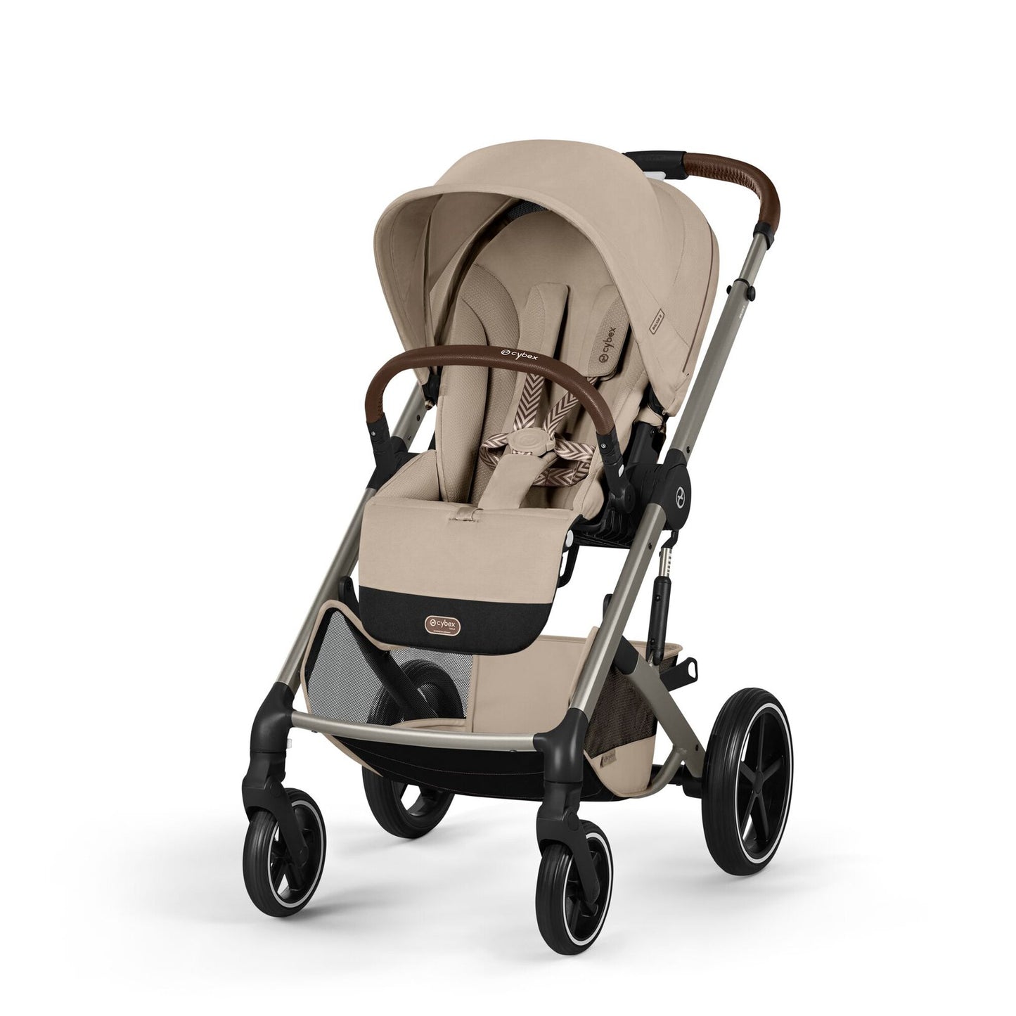 Balios TS6 עגלת תינוק בצבע Almond Beige עם סלקל Cloud G
