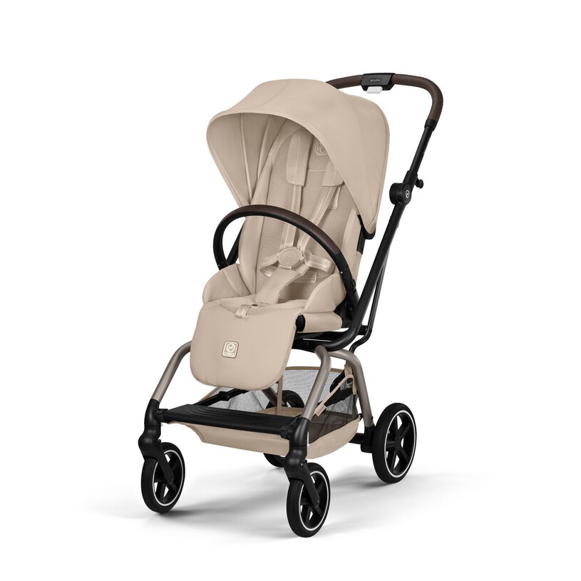 עגלת טיולון Eezy S Twist +2 בז' Almond Beige