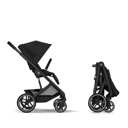 Balios TS6 עגלת תינוק בצבע Moon Black עם סלקל Cloud G