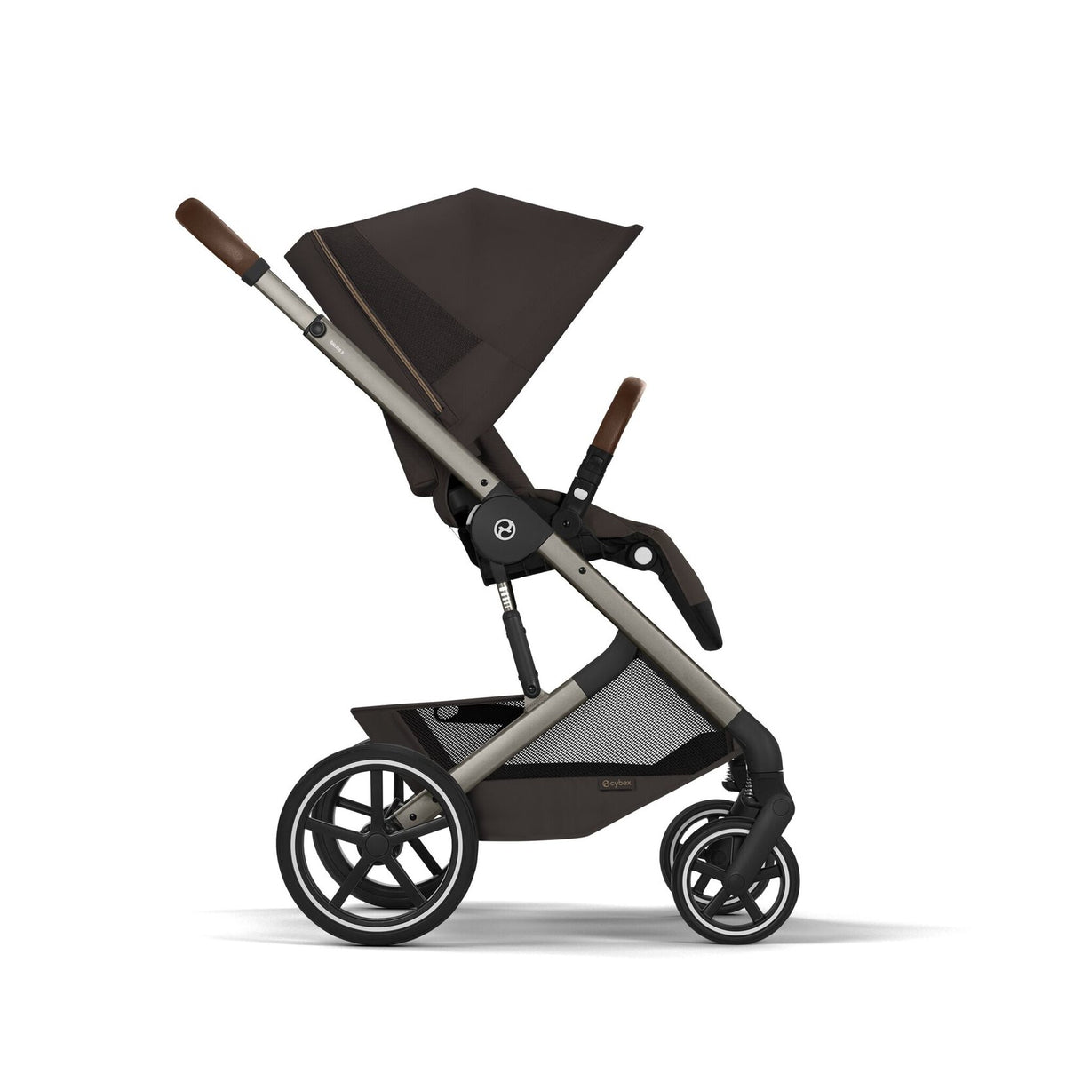 Balios TS6 עגלת תינוק בצבע Chocolate Brown עם סלקל Cloud G