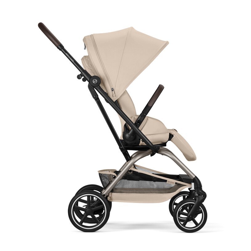 עגלת טיולון Eezy S Twist +2 בז' Almond Beige