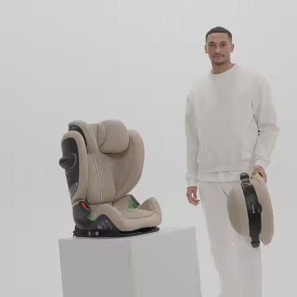כסא בטיחות Pallas G3 i-Size בצבע אפור בהיר Fog Grey