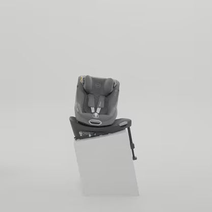 כסא בטיחות Sirona Ti עם SensorSafe כולל בסיס קבוע לרכב בצבע ורוד Peach Pink PLUS