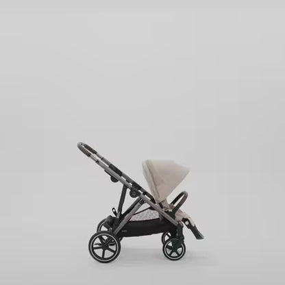 עגלת תינוק לתאומים / אחים Gazelle S2 כחול Stormy Blue