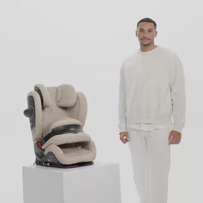 כסא בטיחות Pallas G3 i-Size בצבע אפור בהיר Fog Grey