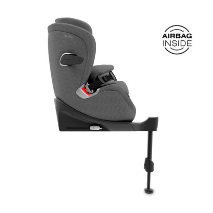 כסא בטיחות לתינוק עם כרית אוויר משולבת Anoris T i-Size אפור